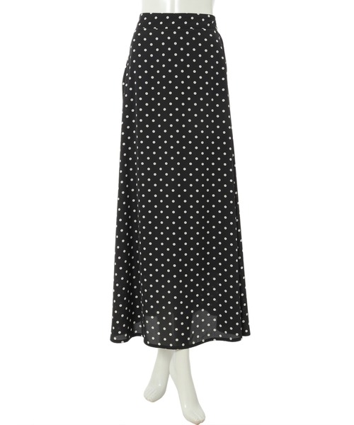 fifth（フィフス）の「ドットロングスカート（スカート・レディース・ホワイト/ブラック・MEDIUM）」の12枚目の写真