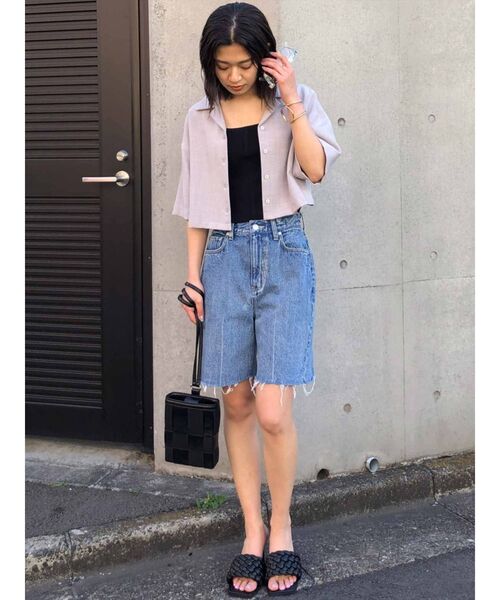 EMODA（エモダ）の「ブレイドスクエアサンダル（サンダル・レディース・ブラック/ホワイト・MEDIUM/LARGE/SMALL）」の9枚目の写真