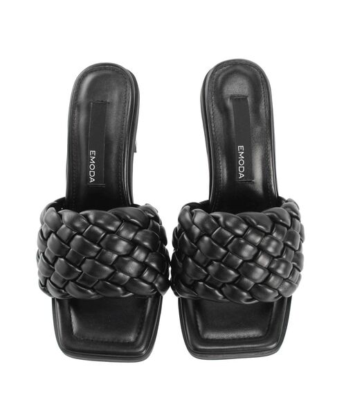 EMODA（エモダ）の「ブレイドスクエアサンダル（サンダル・レディース・ブラック/ホワイト・MEDIUM/LARGE/SMALL）」の18枚目の写真