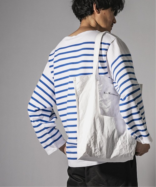 EDIFICE（エディフィス）の「【ETS.MATERIAUX / マテリオ】タイベックバッグ SMALL（トートバッグ・メンズ・ホワイト・FREE）」の9枚目の写真