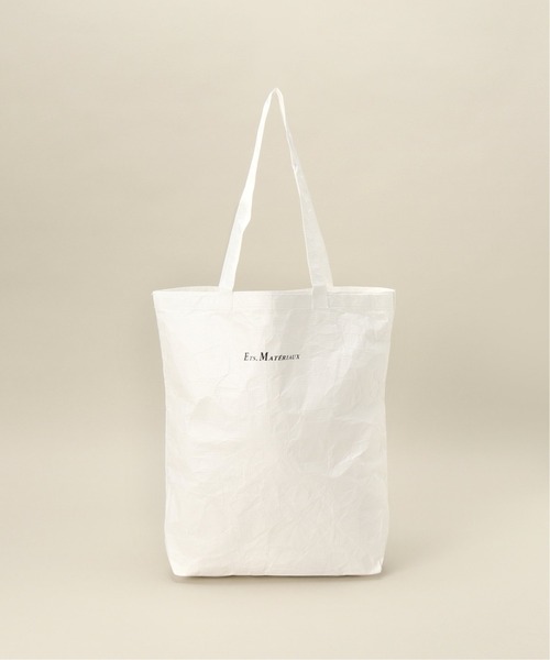 EDIFICE（エディフィス）の「【ETS.MATERIAUX / マテリオ】タイベックバッグ SMALL（トートバッグ・メンズ・ホワイト・FREE）」の14枚目の写真