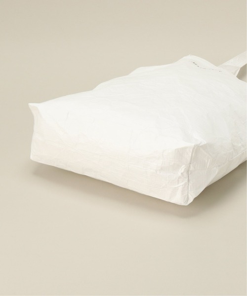 EDIFICE（エディフィス）の「【ETS.MATERIAUX / マテリオ】タイベックバッグ SMALL（トートバッグ・メンズ・ホワイト・FREE）」の5枚目の写真