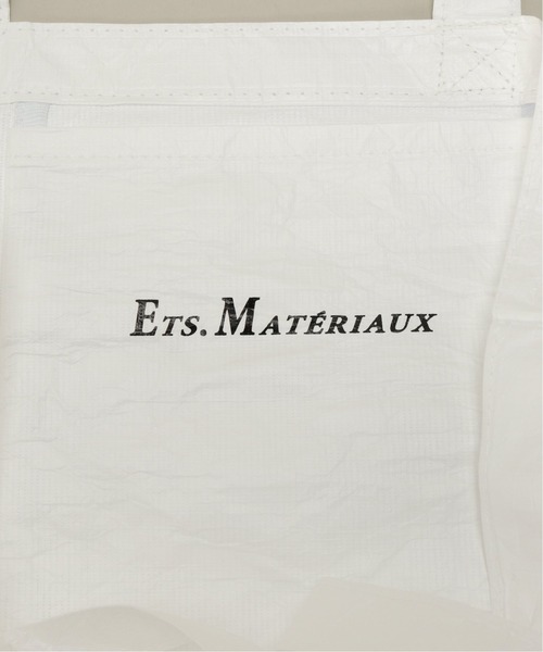 EDIFICE（エディフィス）の「【ETS.MATERIAUX / マテリオ】タイベックバッグ SMALL（トートバッグ・メンズ・ホワイト・FREE）」の10枚目の写真