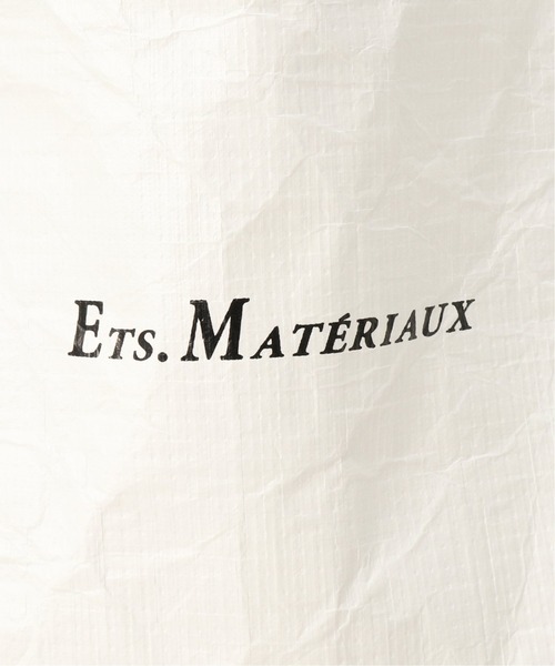 EDIFICE（エディフィス）の「【ETS.MATERIAUX / マテリオ】タイベックバッグ SMALL（トートバッグ・メンズ・ホワイト・FREE）」の8枚目の写真