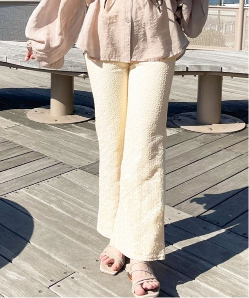 apres jour（アプレジュール）の「レースパンツ【ZOZOTOWN限定アイテム】（その他パンツ・レディース・アイボリー/ピンクベージュ/モカ/オフホワイト・X-LARGE/MEDIUM/SMALL）」の13枚目の写真