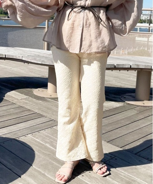 apres jour（アプレジュール）の「レースパンツ【ZOZOTOWN限定アイテム】（その他パンツ・レディース・アイボリー/ピンクベージュ/モカ/オフホワイト・X-LARGE/MEDIUM/SMALL）」の14枚目の写真