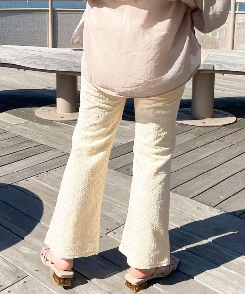 apres jour（アプレジュール）の「レースパンツ【ZOZOTOWN限定アイテム】（その他パンツ・レディース・アイボリー/ピンクベージュ/モカ/オフホワイト・X-LARGE/MEDIUM/SMALL）」の16枚目の写真