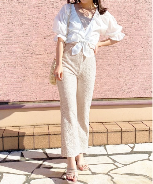 apres jour（アプレジュール）の「レースパンツ【ZOZOTOWN限定アイテム】（その他パンツ・レディース・アイボリー/ピンクベージュ/モカ/オフホワイト・X-LARGE/MEDIUM/SMALL）」の11枚目の写真