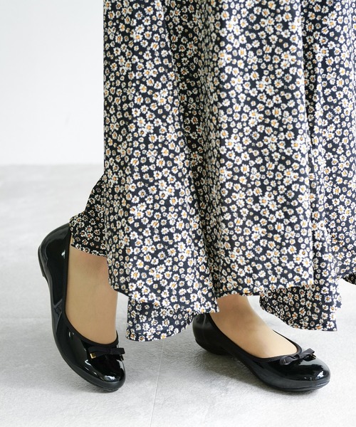 chocolates（チョコラテス）の「防水バレエシューズ【日本製】（バレエシューズ・レディース・ブラック/ベージュ/ネイビー・22cm/22.5cm/23cm/23.5cm/24cm/24.5cm/25cm）」の15枚目の写真