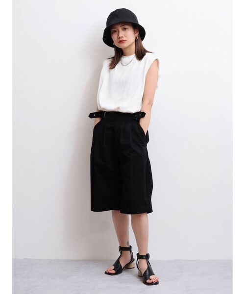 Ungrid（アングリッド）の「【WEB限定】ワッフルルーズタンクトップ（タンクトップ・レディース・オフホワイト/チャコールグレー/オレンジ/ミント/ブルー/パープル・FREE）」の17枚目の写真