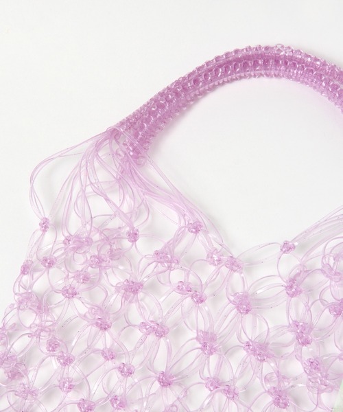 niko and...（ニコアンド）の「オリジナルPVCメッシュトートバッグ（トートバッグ・レディース・パープル/ブルー/イエロー/オレンジ/その他1・0）」の17枚目の写真
