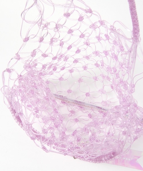 niko and...（ニコアンド）の「オリジナルPVCメッシュトートバッグ（トートバッグ・レディース・パープル/ブルー/イエロー/オレンジ/その他1・0）」の19枚目の写真