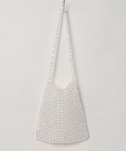 SPINNS（スピンズ）の「ビーズトートバッグ（トートバッグ・レディース・クリア・ONESIZE）」の2枚目の写真