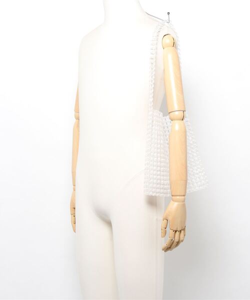 SPINNS（スピンズ）の「ビーズトートバッグ（トートバッグ・レディース・クリア・ONESIZE）」の5枚目の写真