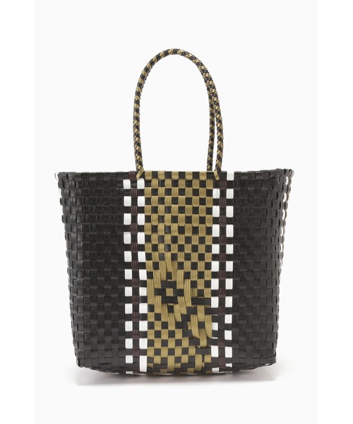 SANRAMI（サンラミ）の「(SANRAMI)メルカドバッグ（トートバッグ・レディース・ブラック/オレンジ・FREE）」の8枚目の写真