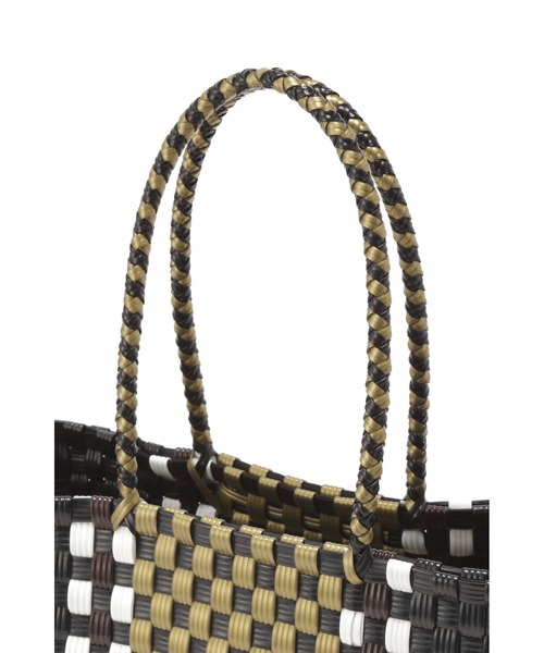 SANRAMI（サンラミ）の「(SANRAMI)メルカドバッグ（トートバッグ・レディース・ブラック/オレンジ・FREE）」の10枚目の写真