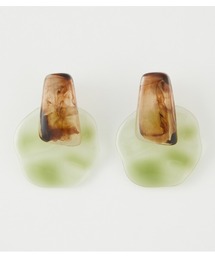 CLEAR NUANCE EARRINGS/クリアニュアンスピアス