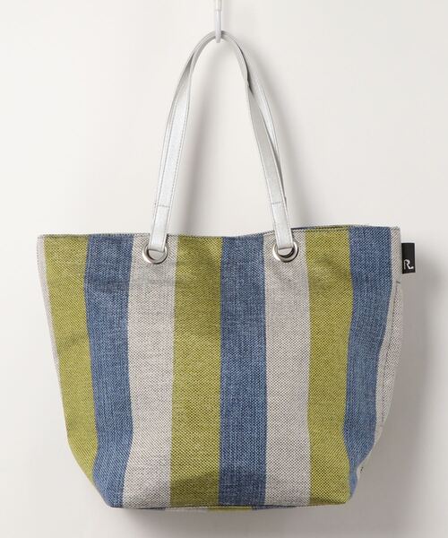 ROOTOTE(ルートート)の「ルートート/ストライプ トートバッグ LT.ミディアム.クロケット.ライン-A(トートバッグ・レディース・ブルー/ブラウン/ピンク・FREE)」の10枚目の写真