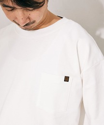 【UNIVERSAL OVERALL/ユニバーサルオーバーオール】別注 ポケットTシャツ[無地T/オーバーサイズ/ユニセックス対応]