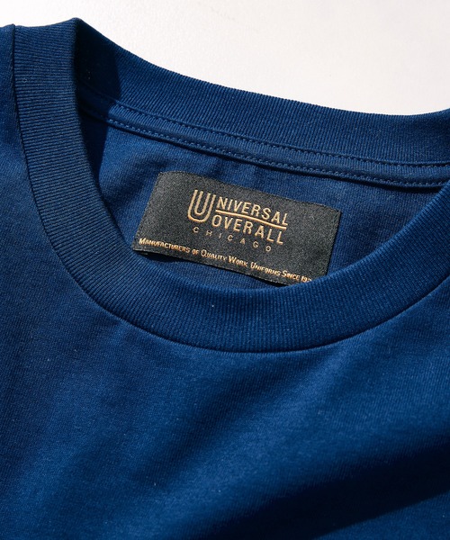 UNIVERSAL OVERALL（ユニバーサルオーバーオール）の「【UNIVERSAL OVERALL/ユニバーサルオーバーオール】別注 ポケットTシャツ[無地T/オーバーサイズ/ユニセックス対応]（Tシャツ/カットソー・メンズ・ホワイト/ブラック/グレー/グリーン/ネイビー・MEDIUM/LARGE）」の16枚目の写真