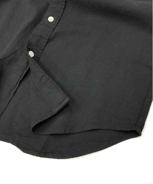 Beno(ビーノ)の「ストレッチ コットン リネン レギュラーカラー 7分袖シャツ(シャツ/ブラウス・メンズ・ホワイト/ブラック/グレー/オレンジ/カーキ/ネイビー/ピンク/サックスブルー/ブルー/グリーン/ライトピンク・LL/M/L)」の20枚目の写真