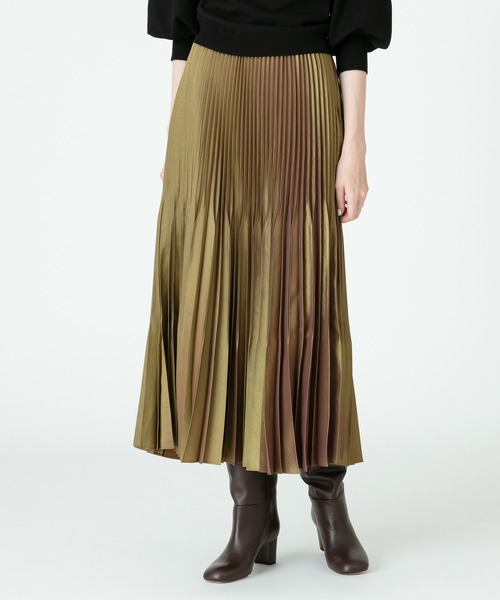 タグ付き新品 LOULOU WILLOUGHBYビンテージタフタプリーツスカート