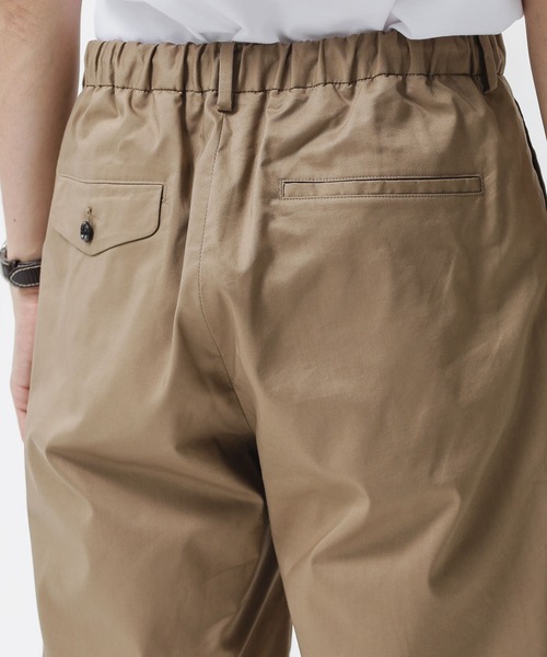 NANO universe（ナノユニバース）の「SOLOTEXタイプライターイージ2タックショーツ（その他パンツ・メンズ・ブラック/カーキ/ベージュ・M/S/L）」の8枚目の写真