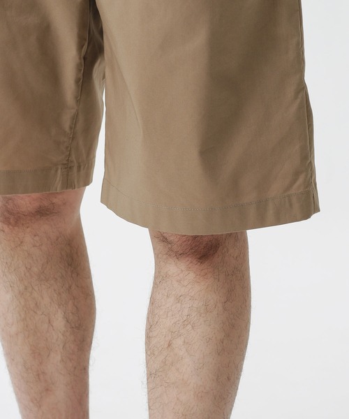 NANO universe（ナノユニバース）の「SOLOTEXタイプライターイージ2タックショーツ（その他パンツ・メンズ・ブラック/カーキ/ベージュ・M/S/L）」の9枚目の写真