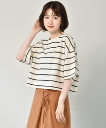 RETRO GIRL | マルチボーダーTee(Tシャツ/カットソー)