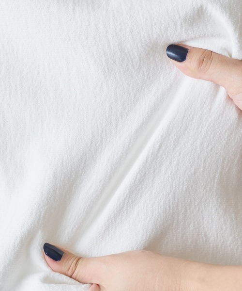 BEARDSLEY(ビアズリー)の「ボトルネックプルオーバー(Tシャツ/カットソー・レディース・チャコールグレー/ホワイト・FREE)」の15枚目の写真