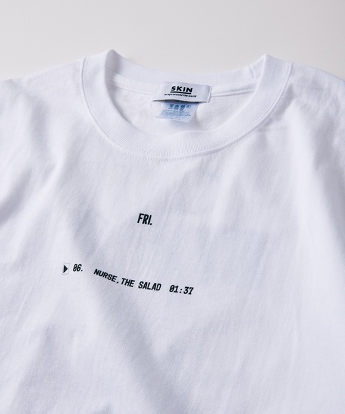 SKIN（スキン）の「【skin×otzeki/スキン】1WEEK Tシャツ（Tシャツ/カットソー・メンズ・ホワイト系その他/ホワイト系その他4/ブラック系その他/ホワイト/ホワイト系その他2/ブラック/ホワイト系その他3・MEDIUM/LARGE）」の22枚目の写真