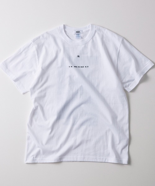 SKIN（スキン）の「【skin×otzeki/スキン】1WEEK Tシャツ（Tシャツ/カットソー・メンズ・ホワイト系その他/ホワイト系その他4/ブラック系その他/ホワイト/ホワイト系その他2/ブラック/ホワイト系その他3・MEDIUM/LARGE）」の21枚目の写真