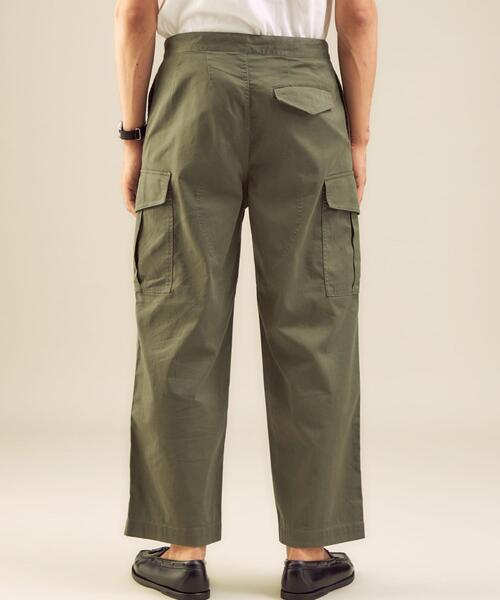 green label relaxing（グリーンレーベルリラクシング）の「OLT＜green label relaxing＞ブロークン イージー 6ポケット カーゴパンツ（カーゴパンツ・メンズ・オリーブ/ブラック・X-LARGE/MEDIUM/SMALL/LARGE）」の13枚目の写真