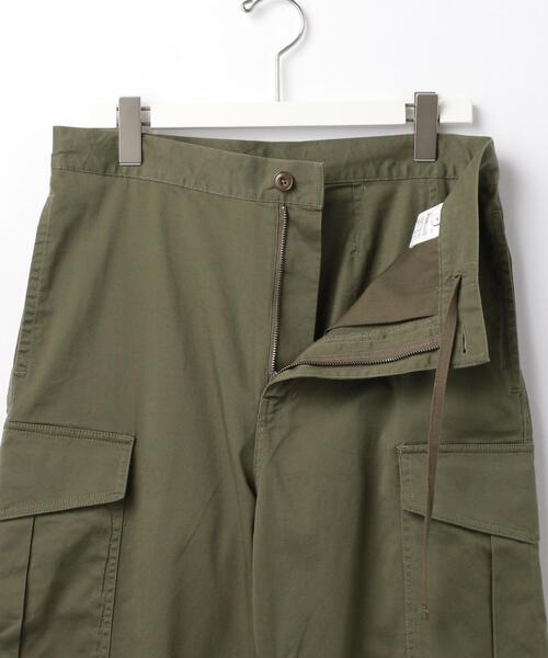 green label relaxing（グリーンレーベルリラクシング）の「OLT＜green label relaxing＞ブロークン イージー 6ポケット カーゴパンツ（カーゴパンツ・メンズ・オリーブ/ブラック・X-LARGE/MEDIUM/SMALL/LARGE）」の19枚目の写真