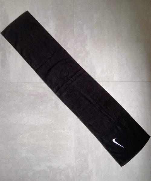 NIKE(ナイキ)の「NIKE(ナイキ)/ ソリッド コア マフラー タオル スウッシュロゴ刺繍入りスポーツタオル(タオル・レディース・ブラック/サックスブルー/ブルー/オリーブ/グリーン系その他/ライトブルー/ピンク・FREE)」の8枚目の写真