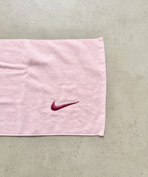NIKE(ナイキ)の「NIKE(ナイキ)/ ソリッド コア マフラー タオル スウッシュロゴ刺繍入りスポーツタオル(タオル・レディース・ブラック/サックスブルー/ブルー/オリーブ/グリーン系その他/ライトブルー/ピンク・FREE)」の15枚目の写真