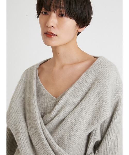 styling/スタイリング○前後2way♪ふわふわラクーン&羊毛クロス
