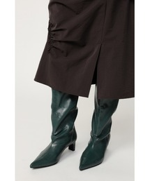 THROW POINTED KNEE BOOTS ポインテッド ニーブーツ