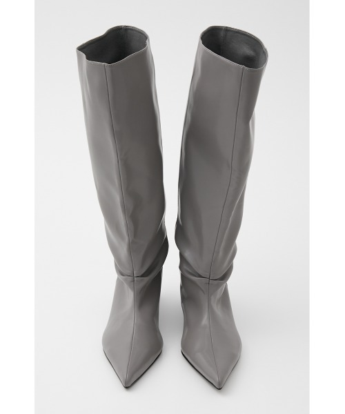 THROW by SLY（スローバイスライ）の「THROW POINTED KNEE BOOTS ポインテッド ニーブーツ（ブーツ・レディース・グレー/グリーン・SMALL/MEDIUM/LARGE）」の3枚目の写真