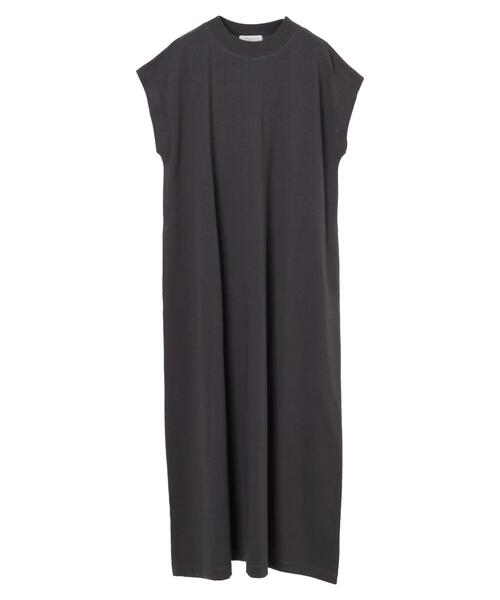 Green　Parks（グリーンパークス）の「フレンチスリーブカットワンピース＊（ワンピース・レディース・チャコールグレー/オフホワイト/カーキ・FREE）」の13枚目の写真