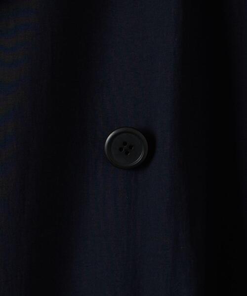 Steven Alan（スティーブンアラン）の「＜Steven Alan＞ NYLON WEATHER USN TRENCH COAT/トレンチコート（トレンチコート・メンズ・ネイビー/オリーブ・S/XL/M/L）」の8枚目の写真