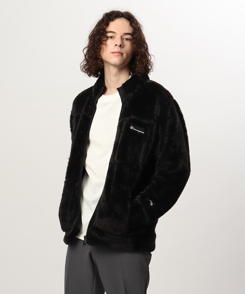 Champion(チャンピオン)の「◆【S~3L】Champion for tk.TAKEO KIKUCHI フリースジャケット(ブルゾン・メンズ・ブラック/カーキ系3/ホワイト系5・01/02/03/04/05)」の17枚目の写真