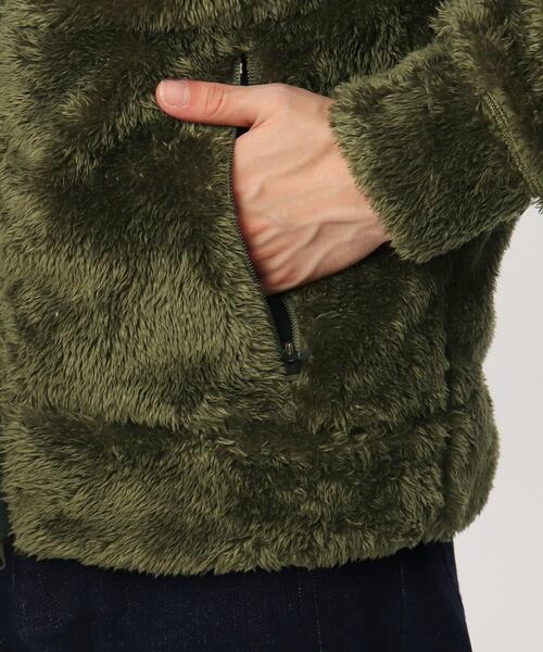 Champion(チャンピオン)の「◆【S~3L】Champion for tk.TAKEO KIKUCHI フリースジャケット(ブルゾン・メンズ・ブラック/カーキ系3/ホワイト系5・01/02/03/04/05)」の8枚目の写真