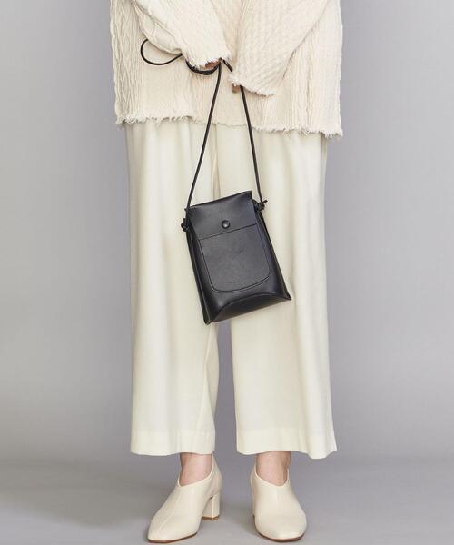 MARROW（マロウ）の「＜MARROW＞BENTPOUCH レザーショルダーバッグ（ショルダーバッグ・レディース・ブラック・FREE）」の13枚目の写真