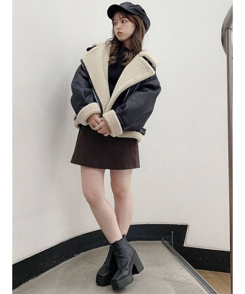 dazzlin(ダズリン)の「チェックスカショーパン(その他パンツ・レディース・チャコールグレー/ブラウン・SMALL/MEDIUM)」の13枚目の写真