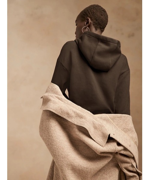 Banana Republic（バナナリパブリック）の「フーディー スウェットシャツ（パーカー・レディース・ブラック/グレー/その他・S/M/L/XS）」の12枚目の写真