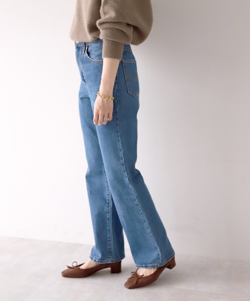 Levi's/リーバイス】SLOBE別注MATH CLUB FLAREデニムパンツ【洗濯機