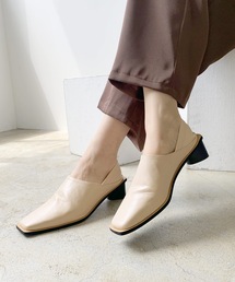 LIAN | スクエアトゥブーティ(パンプス)