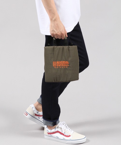 UNIVERSAL OVERALL（ユニバーサルオーバーオール）の「【UNIVERSAL OVERALL(ユニバーサルオーバーオール)】別注2WAYショルダーバッグ（ショルダーバッグ・メンズ・ブラック/ベージュ/カーキ・0）」の3枚目の写真