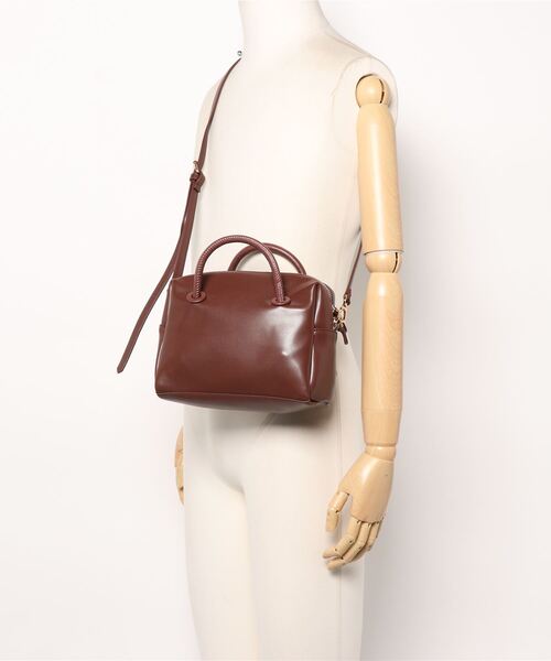 natural couture（ナチュラルクチュール）の「くるみハトメミニボストンバッグ（ボストンバッグ・レディース・ブラック/ブラウン/イエロー・FREE）」の18枚目の写真